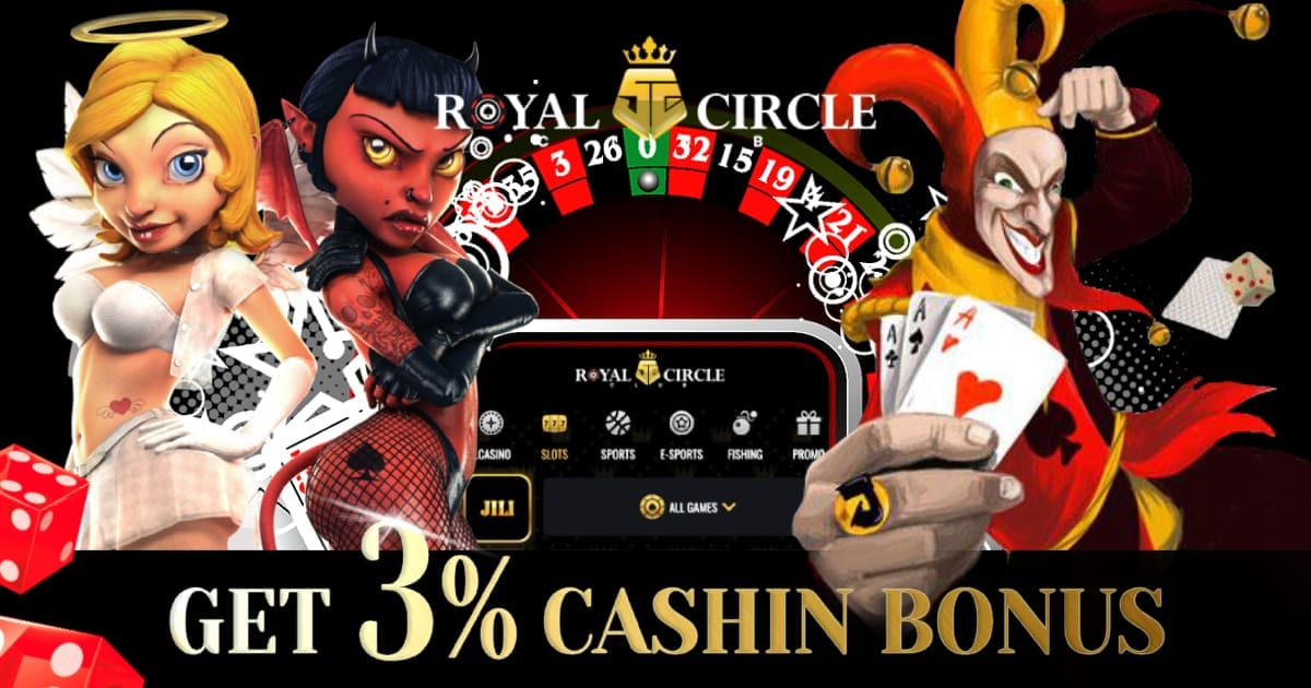 Royal Circle Club 3% Cash In Bonus