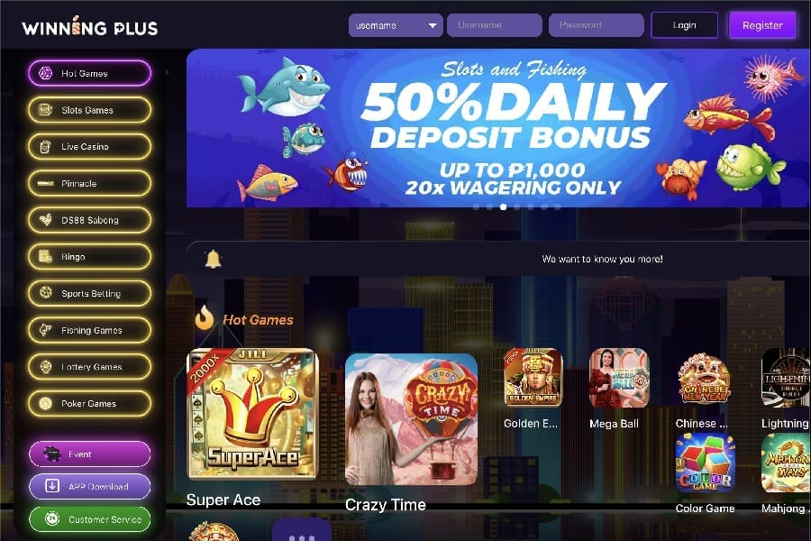 Winning Plus Spam Site